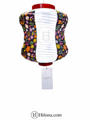 Flower-Decorated Customized Paper Lanterns: Perfect for Indoor and Outdoor Theme Parties
