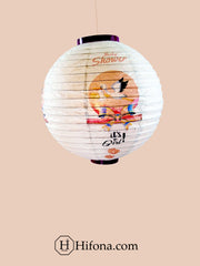baby girl shower themes lantern