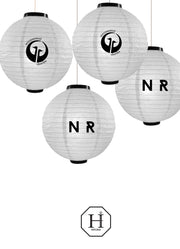 Custom Marketing Solutions -Custom Logo Printing Lanterns (25Pcs)