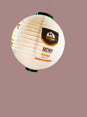 restaurant or hotel food menu design and  promotion lantern