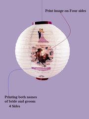 Wedding trend decoration lantern 2023 -2024 engagement personalize wall decor (10 Pcs Pack)