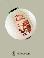Xmas retail discount display lantern