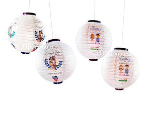 5 Reasons why the Hifona White paper lanterns are the best for White party Ideas.