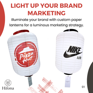 Illuminate Events: Hifona's Custom Paper Lanterns for Brand Marketing