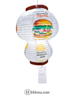 Custom-Printed Lanterns for Boost Your Burger Business (100 Pcs)