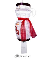 Capture Attention with Eye-Catching Snowman Paper Lanterns for Business Promotions