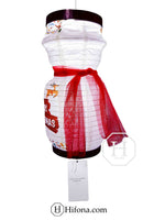 Winter-Themed Visual Merchandising: Snowman Lanterns (10 Pack)