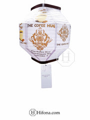 Unique paper lantern displays for coffee shop ambiance and branding