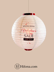 Valentines day theme special offer sale decoration lantern