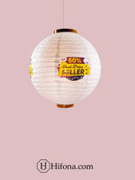 Custom Printable  promotional paper lanterns (10 Pcs Pack)