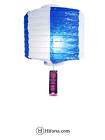 Blue and White color Oil paper lantern