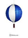 Blue and White color Oil paper round lantern