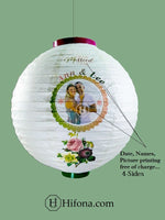 customize wedding decoration paper lanterns (10 Pcs Pack)