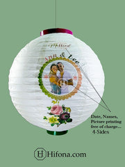 customize wedding decoration paper lanterns (10 Pcs Pack)