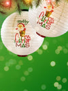 Christmas seasonal home and office décor lantern 2023-2024 (10 Pcs )