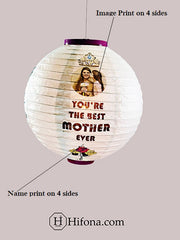 Mother's day surprise party decoration "Best Mother MOM" lantern- 2024 (10 Pcs Pack)