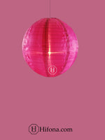 Pink Rose color theme event party hanging decoration lantern (7 Pcs Pack)
