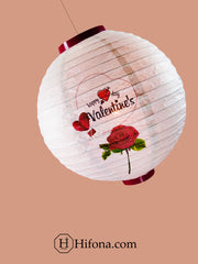 surprise valentines day decoration idea customize lantern