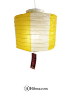 Yellow color Oil paper lantern